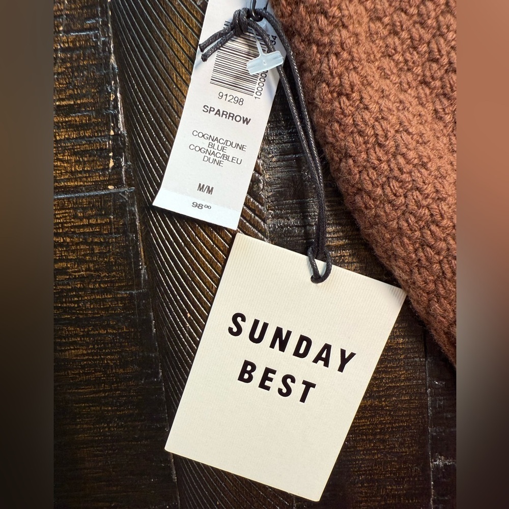 Aritzia Sunday Best Granny Square Vest Sleeveless Knit Top - Picture 5 of 9